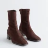 Suede Sock Boots