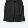 Tailored Knee-Length Shorts