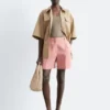 Tailored Linen Shorts
