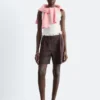 Tailored Linen Shorts