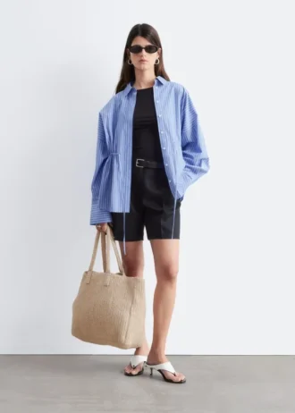 Tailored Linen Shorts