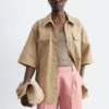 Tailored Linen Shorts