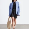 Tailored Linen Shorts