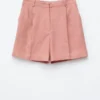 Tailored Linen Shorts