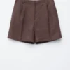 Tailored Linen Shorts