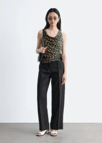 Tailored Linen Trousers