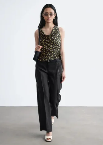 Tailored Linen Trousers