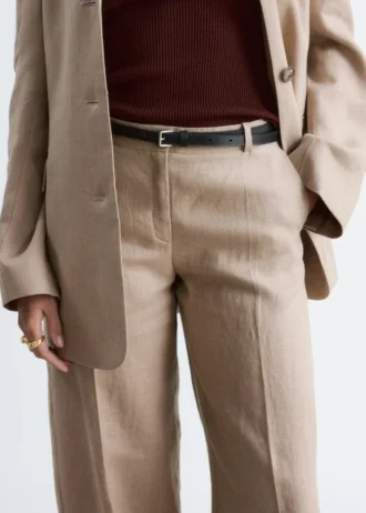 Tailored Linen Trousers
