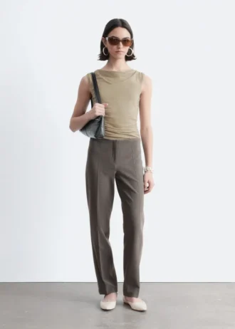 Tailored Press-Crease Trousers