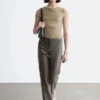 Tailored Press-Crease Trousers