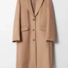 Tailored Single-Breasted Coat