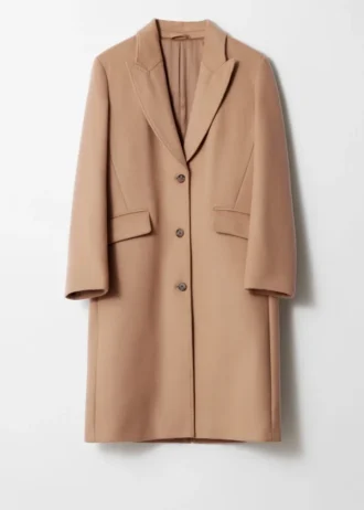 Tailored Single-Breasted Coat