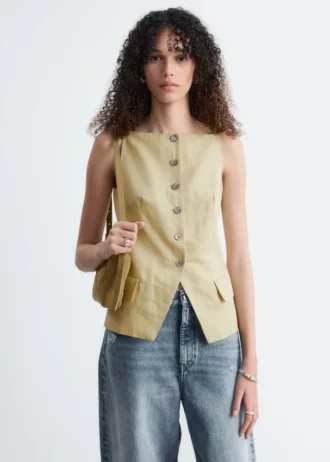Tailored Vest Top