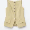 Tailored Vest Top