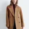 Tailored Wool Pea Coat