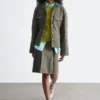 Tapered Cotton Jacket