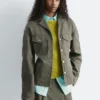 Tapered Cotton Jacket