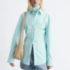 Tapered Cotton Shirt