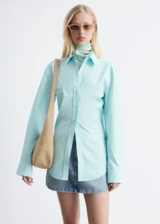 Tapered Cotton Shirt
