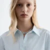 Tapered Cotton Shirt