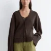 Tapered Knit Cardigan