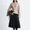 Tapered Knit Cardigan