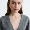 Tapered Knit Cardigan