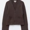 Tapered Knit Cardigan