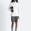 Tapered Tie-Belt Shirt