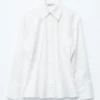 Tapered Tie-Belt Shirt