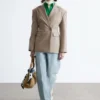 Tapered Wool Blazer