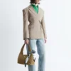 Tapered Wool Blazer