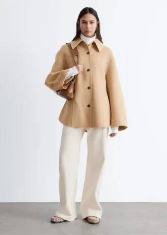 Tapered Wool Jacket