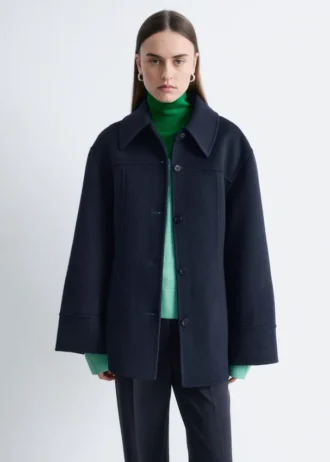 Tapered Wool Jacket