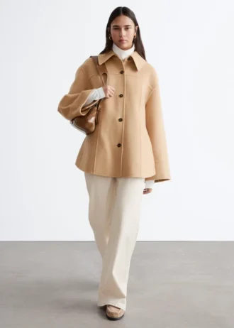Tapered Wool Jacket