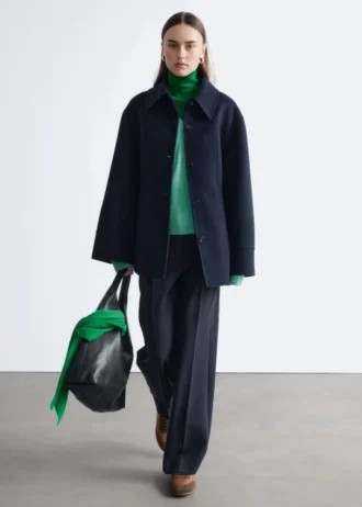 Tapered Wool Jacket