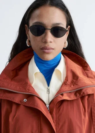 Technical Nylon Hooded Parka