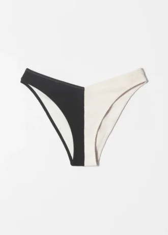 Textured Bikini Bottoms