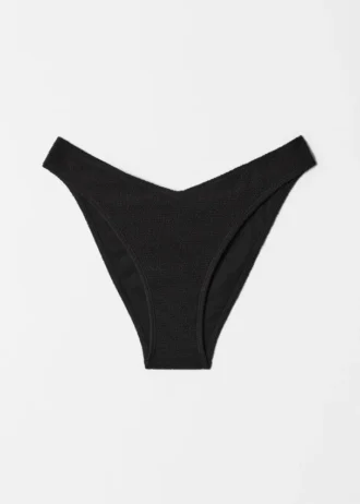 Textured Bikini Bottoms