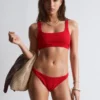 Textured Bikini Top