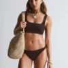 Textured Bikini Top