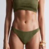 Textured Bikini Bottoms