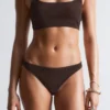 Textured Bikini Bottoms
