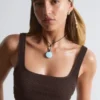 Textured Bikini Top