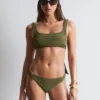 Textured Bikini Top