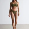 Textured Bikini Top