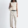 Textured Boatneck Top