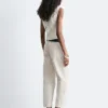 Textured Boatneck Top