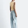 Textured Boatneck Top