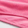 Textured High-Waist Bikini Briefs